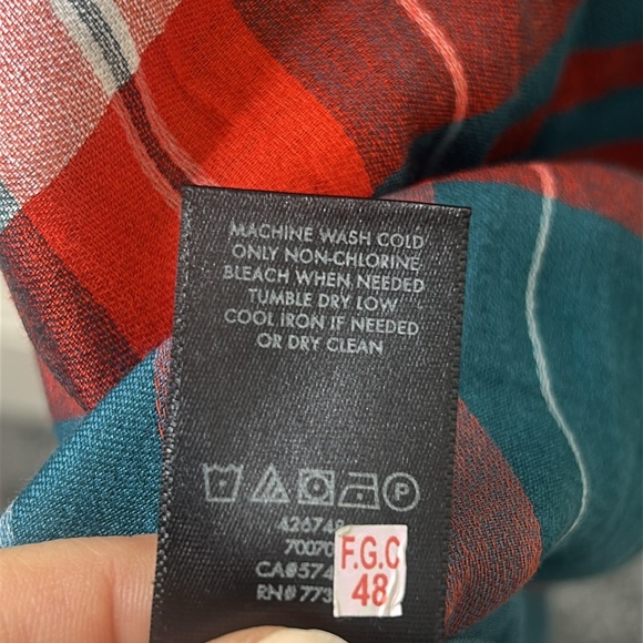 NWT ANN TAYLOR Teal Red Plaid Halter Dress Size 10 - Picture 14 of 16